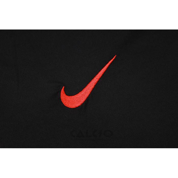 Tuta da Track Portogallo Manica Corta 2024-2025 Nero - Pantaloncini